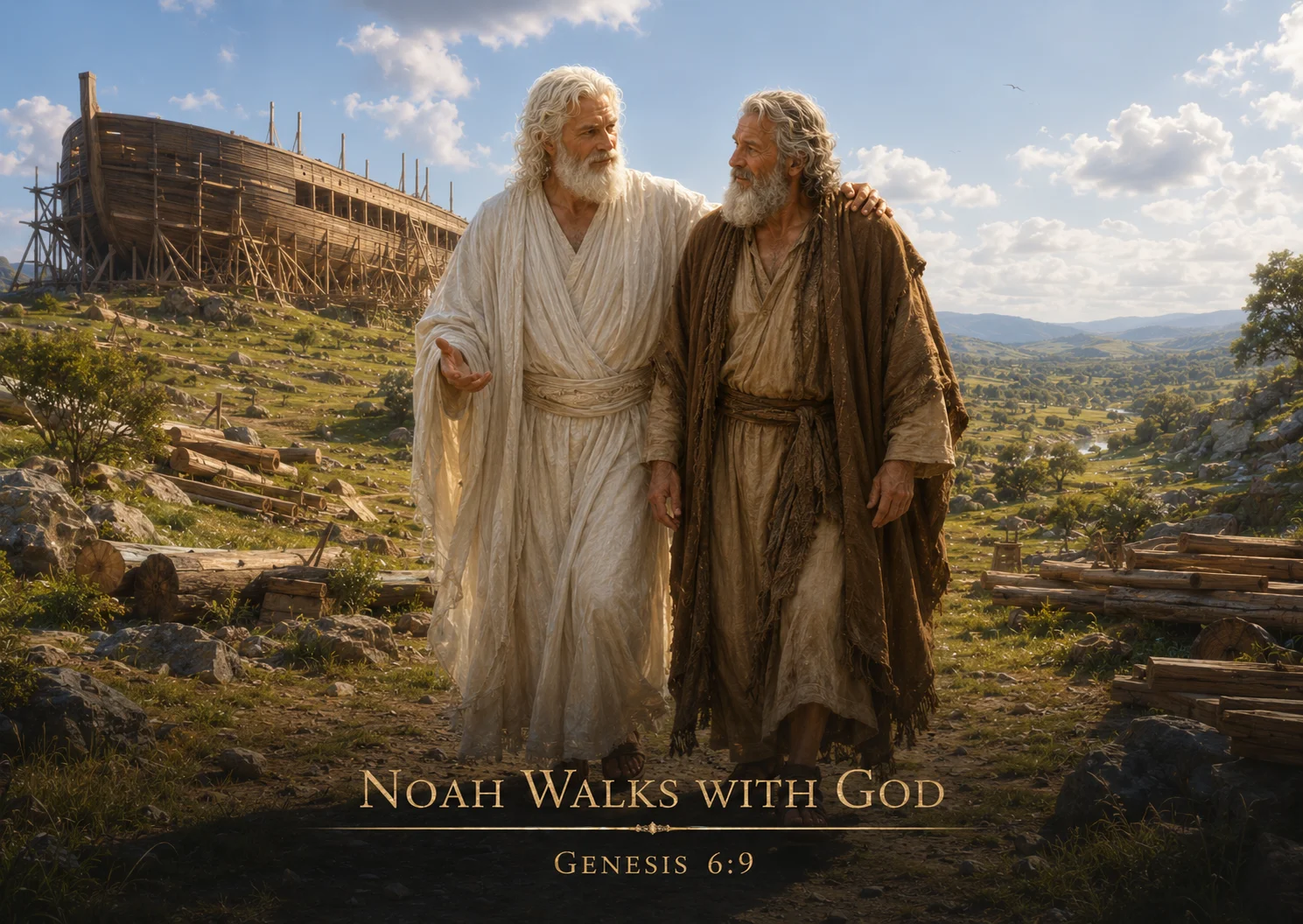 Noah walks with God