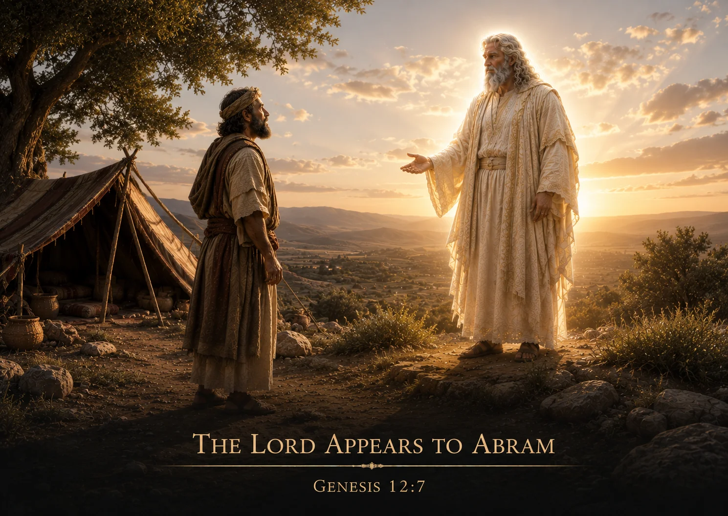 The Lord appears to Abram
